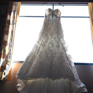 Allure Bridals 9051 Wedding Dress - Altered Size ~16 to Fit 5'10, 175lbs, 36DDD